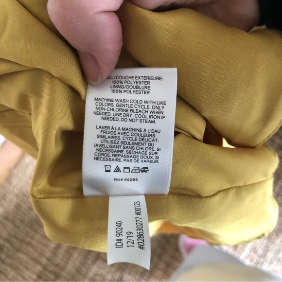 Express Mustard Yellow Flowy Tanktop - Picture 5 of 5